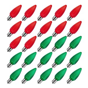 C9 E17 <span class=keywords><strong>LED</strong></span> giáng sinh đèn nến 0.8W 110V ngoài trời SMD đèn C9 <span class=keywords><strong>LED</strong></span> bóng đèn - Product Image 1