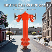 Hydrant d'incendie en fonte DN100 à 2 voies (type pilier) - Hydrant d'incendie humide avec vannes