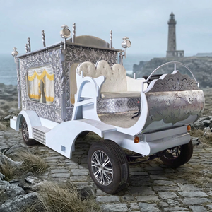 Voiture funéraire chinoise, voiture de cérémonie funéraire, voiture de cérémonie funéraire de style sculpté de luxe - Product Image 1