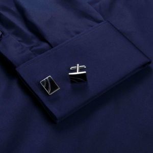 Alta calidad clásico sin Hierro 100% algodón Jersey francé<span class=keywords><strong>s</strong></span> gemelos camisa hombres ropa manga larga - Product Image 4