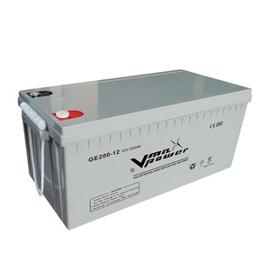 Baterías recargables de gel de plomo-ácido selladas de ciclo profundo de 12V 12Ah, adecuadas para sistemas de energía solar de 12V 12Ah - Product Image 1