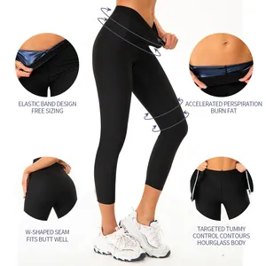 Fabriek Groothandel Sauna Pak Voor Vrouwen Gewichtsverlies Sweat Sauna Jasje Broek Anti Rip Zweetpak Voor Gym Workout