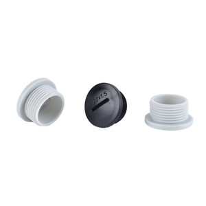 Jiaf nhựa niêm phong cắm IP68 Nylon chống thấm nước chủ đề lỗ cắm M12-M72 màu đen và trắng phụ kiện điện với cắm - Product Image 4