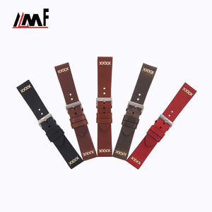 สายนาฬิกาข้อมือหนังลูกวัวน้ำมันจากอิตาลีสำหรับนาฬิกาแฟชั่น - Product Image 2