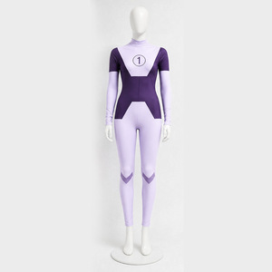 Traje de cosplay Invincible Catherine, disfraz morado de una pieza para juegos de rol de anime, Halloween - Product Image 4