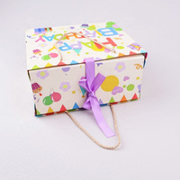 Boîte en papier avec logo personnalisé, design pliable en forme de cube, pour chaussures, chaussettes, vêtements, jouets pour enfants, rangement à domicile, présentation, emballage