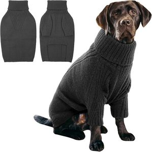 Suéter Navideño para Perro Queenmore, Cuello Alto, Manga Larga, Tejido Transpirable, Ropa de Invierno para Pastor Alemán y Dogue Alemán - Product Image 5