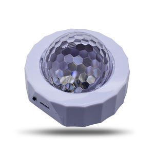 Car Ambient Light USB 7 Color Voice Controlled <b>LED</b> Interior Decorative Magic <b>Ball</b> Light for DJ Music Rhythm - Product Image 3