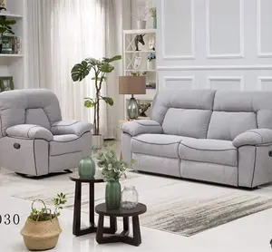 现代豪华真皮躺椅沙发客厅可调靠背沙发电动躺椅制造商