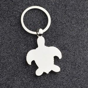 Promotion Porte-clés en métal 3D personnalisé avec logo sur mesure, tortue de mer vintage, porte-clés amusant, souvenirs, formes d'animaux, porte-clés de voiture - Product Image 4