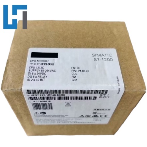 New Original s7-1200 6ES7212-1BE40-0XB0 CPU 1212C PLC module 6ES72121BE400XB0 SIMATIC S7-1200 CPU compact Module In Stock