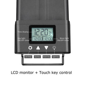 Luz <span class=keywords><strong>LED</strong></span> <span class=keywords><strong>programable</strong></span> para <span class=keywords><strong>acuario</strong></span>, luz de pecera de planta de espectro completo con <span class=keywords><strong>pantalla</strong></span> de ajuste LCD, Amanecer, puesta de sol para luces de <span class=keywords><strong>acuario</strong></span> - Product Image 2