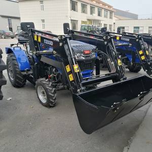 Petit tracteur de jardin à roue de moteur 4WD 50HP 70HP fourni par le fabricant/mini tracteur agricole de ferme avec cabine - Product Image 6