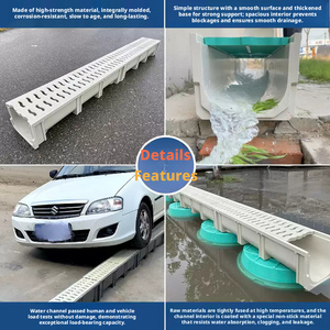 HESUN H21 SMC composite resin drainage ditch, fiberglass U-shaped channel, farmland irrigation and drainage canal - Product Image 6