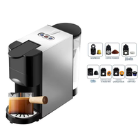 Machine à café électrique automatique à portion individuelle compatible avec les dosettes ESE pour le bureau, préparation de café multi-capsules
