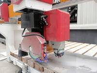 3/4/5 Axes Italie Système Pont Scie Machine pour Cnc Granit Pierre Marbre Quartz Céramique Carrelage Coupe Bord Machine