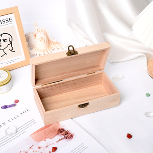 New Designed Crystal Wooden <b>Box</b> Creative Tumbled Crystal <b>Magic</b> <b>Box</b> Specimen Holder for Healing Decoration - Product Image 5