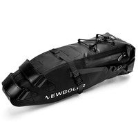 Prix direct usine – Sacoche de selle portable et étanche 13L, grande capacité, pour vélo de route, sacoche arrière pour longues distances avec pochette à outils