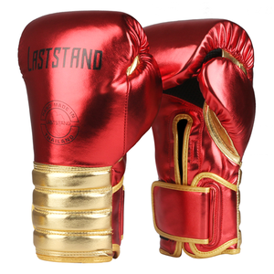 Guantes de boxeo para hombre, cómodos guantes de entrenamiento de lucha verde con etiqueta privada - Product Image 2