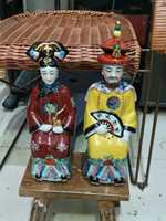 Ensemble de statues des dix-huit Arahats en porcelaine Famille Rose de Jingdezhen, étanche, écologique, pour temple, maison, culte bouddhiste, Feng Shui