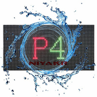 Écran d'affichage LED extérieur NIYAKR P4 RGB couleur pleine, étanche, luminosité 5000 cd, angle de vision 160°, fréquence de rafraîchissement 3840 Hz