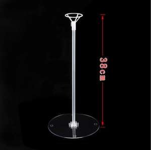 Kit support de ballons Bobo transparent 70 cm avec lumière clignotante <span class=keywords><strong>Led</strong></span> Ballon Bobo <span class=keywords><strong>pour</strong></span> décorations de désherbage de Noël - Product Image 4