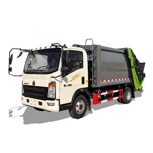Ventes d'usine Sinotruk HOWO 4X2 Camion compacteur de déchets 4-6m³ pour la collecte des déchets résidentiels et le nettoyage urbain - Product Image 6