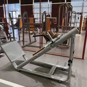 Machine à Squat Hack MND AN55 – Appareil Commercial de <span class=keywords><strong>Musculation</strong></span> des Jambes pour Fessiers et Abdos – Idéal pour Salle de Sport et Centre de Fitness – Robuste - Product Image 3