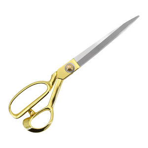 11-inch thép không gỉ thợ may kéo & kéo hộ gia đình vàng kéo cho may - Product Image 4