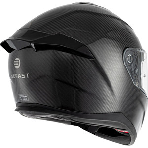Befast EAGLE Carbon Full-Face Mũ bảo hiểm trong carbon với micrometric đóng cửa. XL đen - Product Image 4