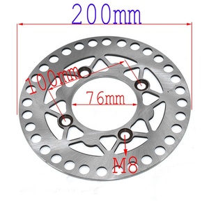 200毫米Front后盘式制动器盘片摩托车加代BSE 125cc 140cc 160cc口袋污垢自行车 - Product Image 5
