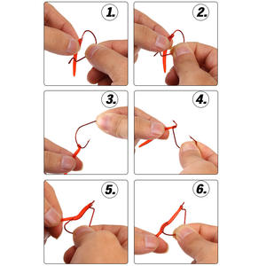 Señuelo de Pesca Suave Ytqhxy, 3.5 cm, Gusano Artificial Rojo para Carpa Crucian, Pesca en el Mar, 100 Unidades por Bolsa - Product Image 2