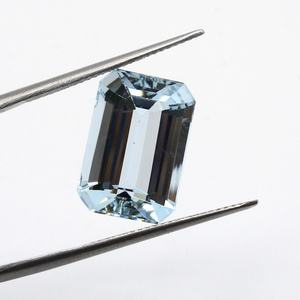 Piedra preciosa aguamarina natural 9,00 Cts Octagon Cut AA + Blue Anabiya Gems Africa Origin para la fabricación de joyas - Product Image 3