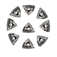 Inserts en carbure d'aluminium en forme de triangle personnalisables pour fraiseuses CNC Support OEM disponible