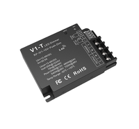 Contrôleur LED 3-en-1 1CH 20A 12-48V RF 0-10V Push Dim CV Dimmers RF pour Bande LED Monochrome V1-T