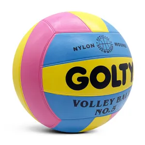 印花毛绒玩具排球球/充气沙滩排球