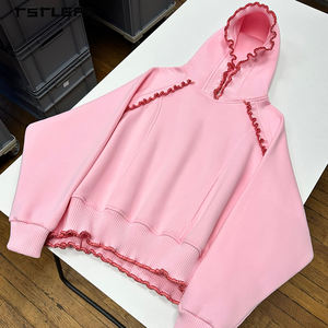 Ensemble de survêtement décontracté pour homme, imprimé, respirant, écologique, haut de gamme, avec bordure côtelée, 100% coton biologique, sweat à capuche zippé et pantalon - Product Image 5