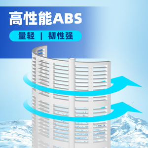 Cartouches filtrantes pour piscine De Grid, ensemble de 8 pièces pour piscine enterrée - Product Image 2
