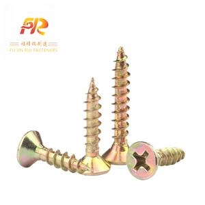 Grande Sconto Viti Gialle per Legno e Truciolato, Testa Piatta Phillips, Viti per Agglomerato e Legno - Product Image 2