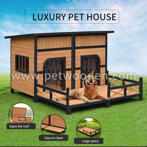 Fabriek Directe Verkoop Comfortabele Huisdier Houten En Grote Hond Huis Luxe - Product Image 3