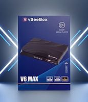 Nouveauté 2025 Nouveau VseeBox V6 Max 2026 Android 14 TV Box 64 Go Wi-Fi 6 Première Sortie