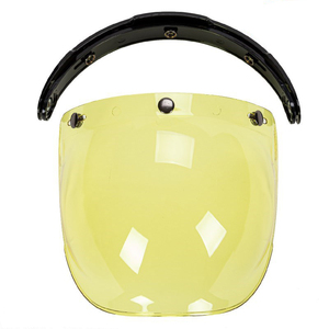 オープンフェイスヘルメットBOBOモトカスコバイザー用バブルヘルメットバイザー - Product Image 3