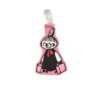Étiquettes de bagages et cartes d'embarquement personnalisées en PVC écologique avec impression UV, motifs de dessins animés mignons, et cordon de suspension pour le voyage