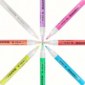 ชุดปากกามาร์คเกอร์อะคริลิคกันน้ำ 12/24/36/48/60 สี สำหรับวาดภาพ ระบายสี หลายสี ปากกาหัวพู่กัน ชุดปากกาสำหรับงานกราฟฟิตี งาน DIY - Product Image 1