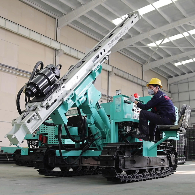 China Professional Manufacturer Solar Spiral Pile Drilling Machine Solar Pile Driver for Solar Project