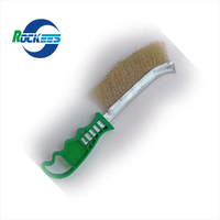 Brosse métallique métallique de nettoyage de détail de polissage en laiton de brosse de rouille d'acier inoxydable