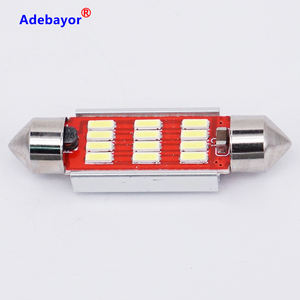Lumière de voiture Led Festoon 4014, 31mm, 36mm, 39mm, 41mm, Auto C5w, éclairage intérieur de lecture led, ampoules de licence, systèmes d'éclairage automobile - Product Image 4