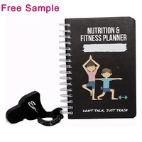 Agenda semanal para gimnasio, libro de guía de autocuidado para Fitness, planificadores y cuadernos personalizados, gran oferta