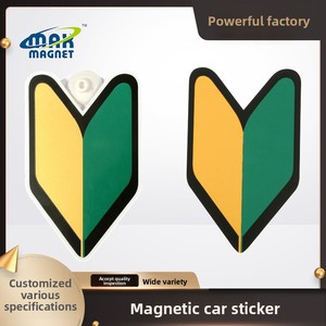 Autocollant magnétique de signalisation routière pour débutants, pour voitures <span class=keywords><strong>OLIVER</strong></span> et nouveaux conducteurs sur la route, fabriqué en Chine - Product Image 3