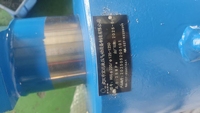 Cylindres hydrauliques bidirectionnels personnalisés de 40/50/63/80 mm de diamètre, chromés durs, en fonte, à double effet, à double anneau de levage